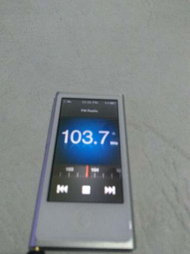 Apple Ipod Nano 7a Generación Md480e Plata 16gb Exc.no Envio Plata (Usado)