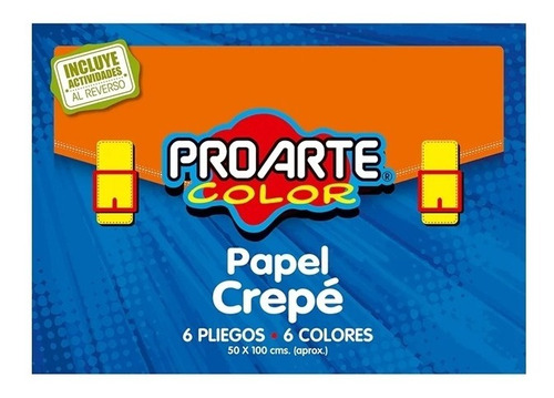 Block Papel Crepe Proarte