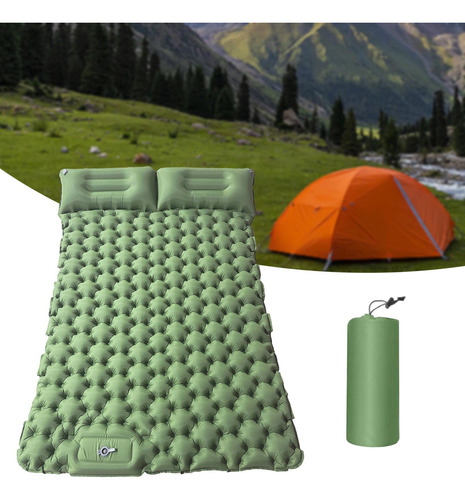 Colchoneta De Camping Para 2 Personas, Cómoda Colchoneta De