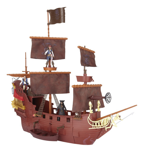 Piratas Del Caribe Queen Annes Revenge Hero Ship Juego Set