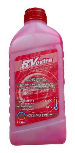 Aditivo Radiadores Concentrado Orgânico Rv Extra Rv61005