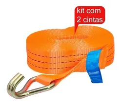 Comprar Par Cinta Carga 3 Toneladas 50mm X 9 Metros Amarração no Mercado Livre