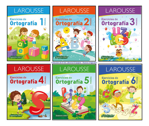 Ejercicios De Ortografia Larousse Coleccion 6 Vol Originales