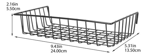 Prateleira De Parede De Metal Pegboard, 2 Peças, Grade