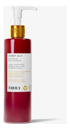 Truly Beauty Cherry Jelly Gel De Gel Corporal Para El Acne C