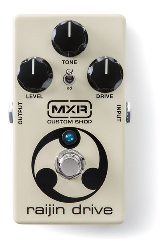 Pedal Overdrive Mxr Custom Shop Raijin Csp037 C/ Nf-e