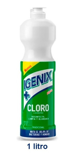 Cloro Liquido Trad Igenix 1 Litro