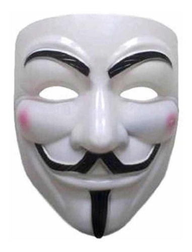 Máscara Anonymous V Venganza Vendetta Disfraces Fiestas