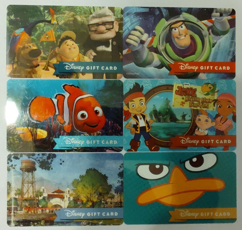 Tarjetas Disney Parks 50 Años Nuevas 2022 Gift Card