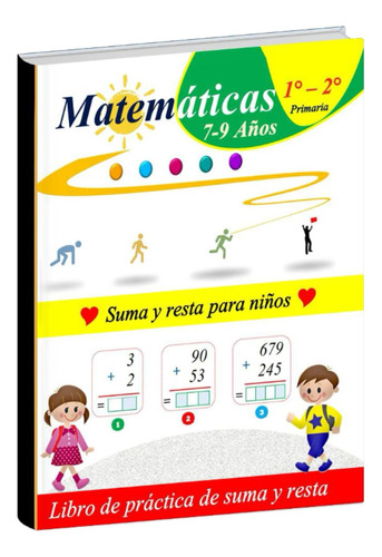 Matemáticas Nivel 1 - 2 De Primaria: Libro De Práctica 61vpx
