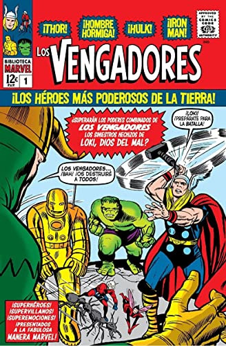 Biblioteca Marvel 12 Los Vengadores 01 - Kirby Jack Lee Stan