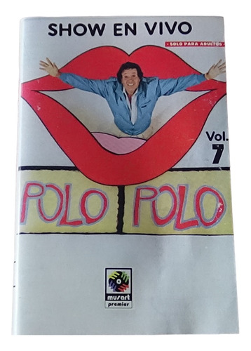 Vol. 7 Polo Polo Show En Vivo Tape Cassette 1991 Musart 