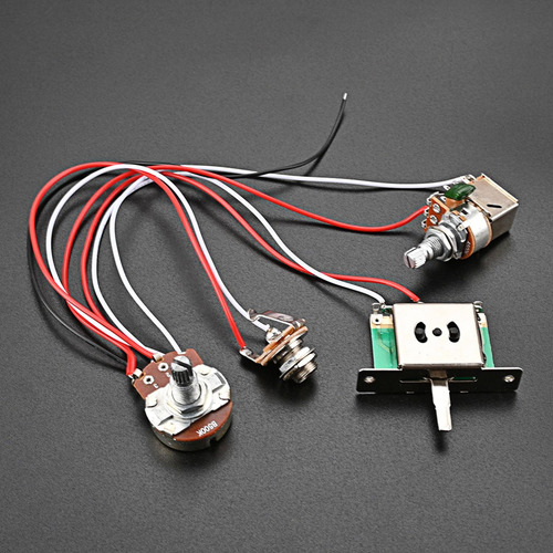 Juego De Arnés De Cableado De Guitarra B500k Fácil De Usar