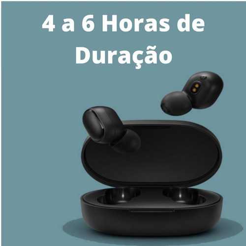 Fone De Ouvido Bluetooth Preto Para Galaxy S22