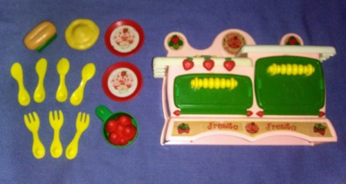 Cocina Fresita Strawberry Shortcake Juguetes Retro Vintage