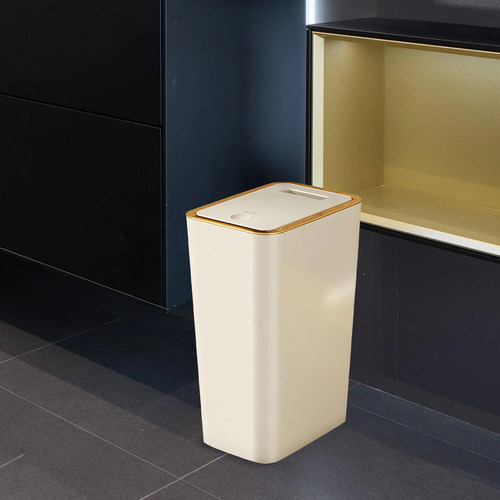 Recipiente De Lixo Para Cozinha, Cesto De Lixo Com Tampa