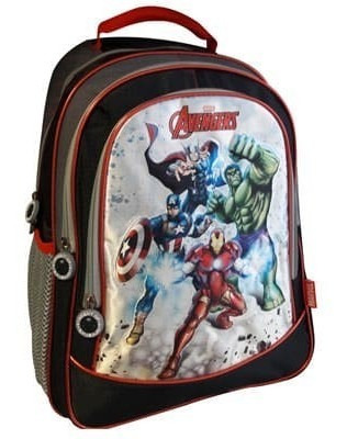 Morral Grande Hulk Iron Man Avengers 30x41x16cm Capi