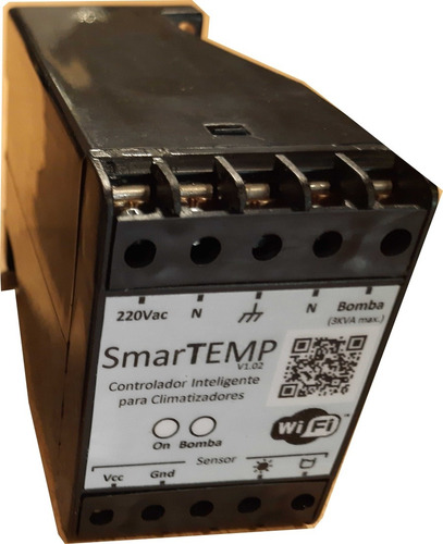 Imagen 1 de 3 de Termostato Digital Climatización Piscinas Wifi Smartemp