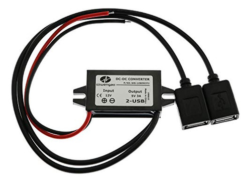 Módulo Convertidor De 1pc Dc 12v A 5v Regulador 3a 15w Paso