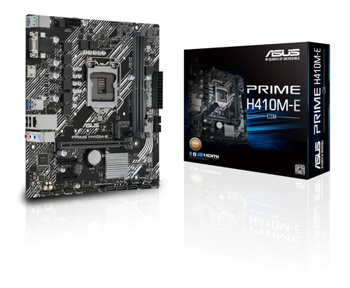 Imagen 1 de 6 de Motherboard Asus Prime H410m-e Intel Decima Gen S1200