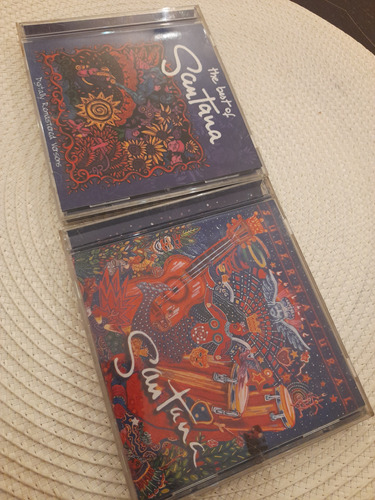 Lote Santana X 2 Cds  The Best Of Santana  Y  Supernatural 