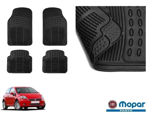 Kit Tapetes 4 Piezas Fiat Punto 2006 Acc Mayoreo Original