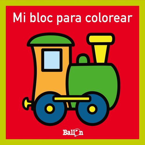 Mi Bloc Para Colorear- Tren - Vv., Aa