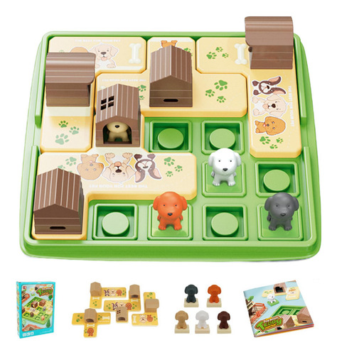 Juego De Rompecabezas Juguete Educativo Iq Toy Perros Y