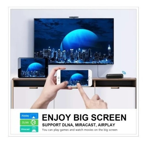 Control Para Tv Smart Box 2ram 16gb Rom + Control Air De Voz