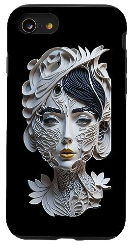 Funda Para iPhone SE (2020) / 7 / 8 Mesmerizing Elegance Pap