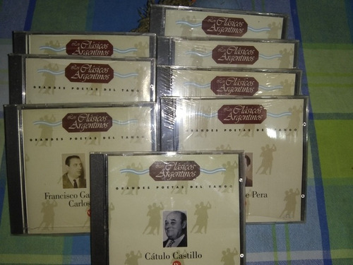 Clasicos De Tango Argentino Lote De 8 Cds