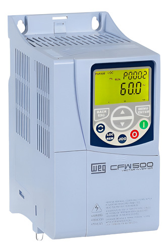 Inversor De Frequência Weg Cfw500 5cv Trifásico 16a