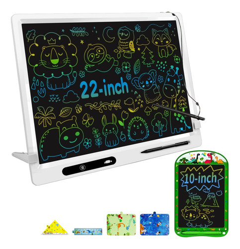 Tableta De Escritura Lcd Para Niños, Paquete De 2 22