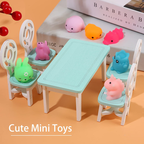 72 Juguetes Mochi Squishy, Animales Kawaii Squishy Para