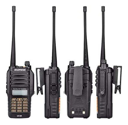 Radio Comunicador 10w Longo Alcance Dual Band A Prova Dágua
