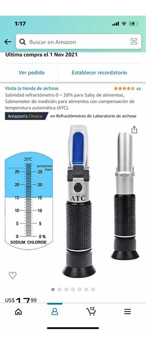 Medidor De Salinidad 30v