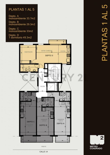 Venta Departamento Un Dormitorio En Construcción La Plata