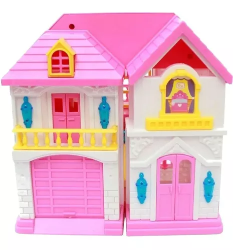 Playhouse infantil para boneca Barbie, acessórios para boneca