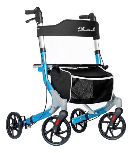 Planetwalk Walkers Rollator Plegable Para Personas Mayores C