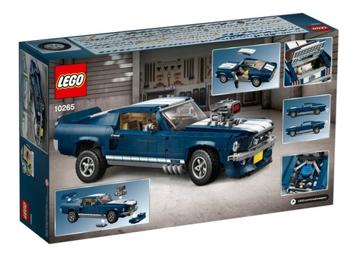 Kit De Construcción Lego Creator Expert Ford Mustang 10265 Cantidad de piezas 1471