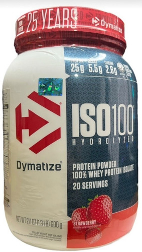 Proteina Iso 100 20 Servicios - Unidad a $182101