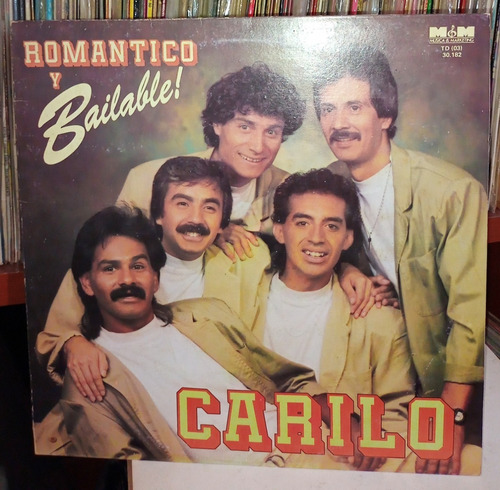 Vinilo Carilo Romantico Y Bailable Lp Promo Nm 