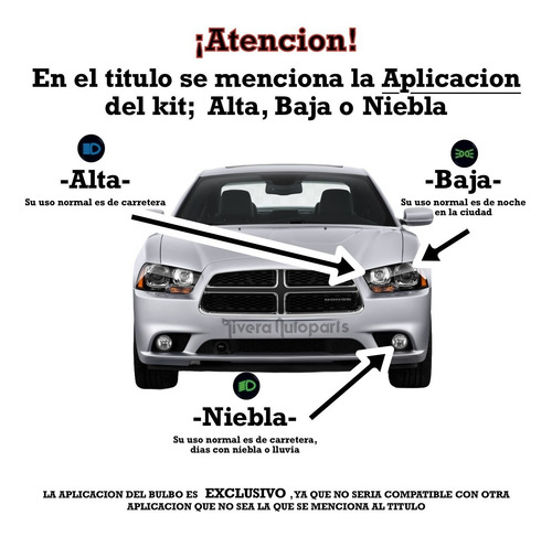 Ek Kit Luces Led Tipo Xenon Hid Niebla H11 Bmw 320i 2003