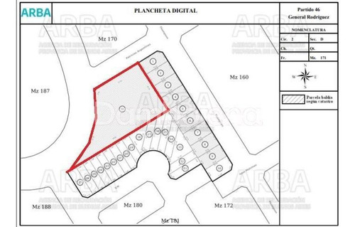 Imagen 11 de 11 de Terreno Lote En Venta O Permuta Ubicado En General Rodríguez, General Rodríguez