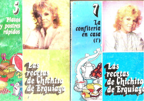 Las Recetas De Chiquita De Erquiaga Cocina Lote 6 Libros