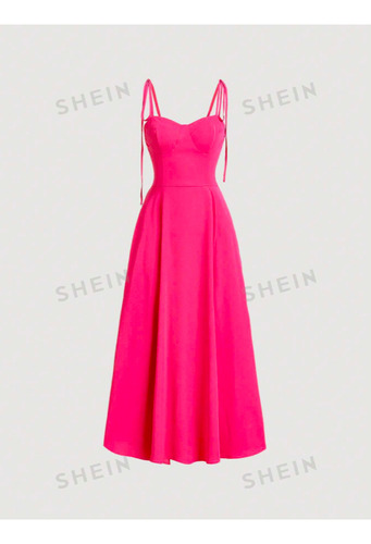 Vestido De Fiesta Shein Importado Stock Inmediato