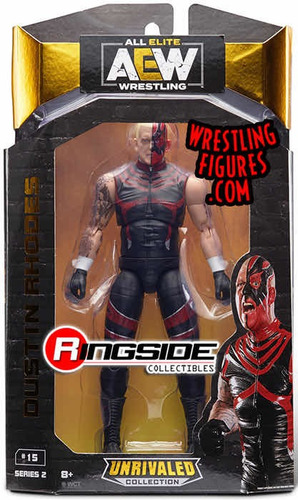 Aew Dustin Rhodes Boneco Jazwares Goldust Wwe Novo Original