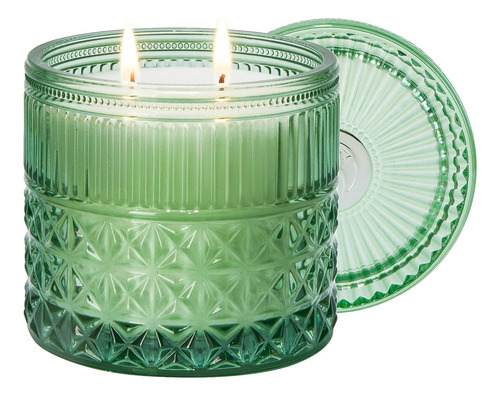 Chloefu Lan Fir & Cedarwood Vela, Velas De Navidad, Vela De