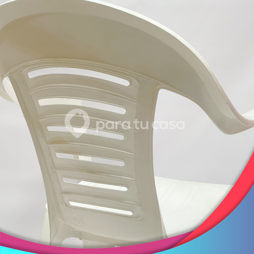 Sillón Silla X6 Plástica Apilable Reforzada Malawi Florida