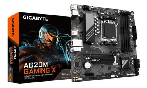 Placa Mãe A620m Gaming X Ddr5 Wi-fi Amd Am5 Ryzen Cor Preto